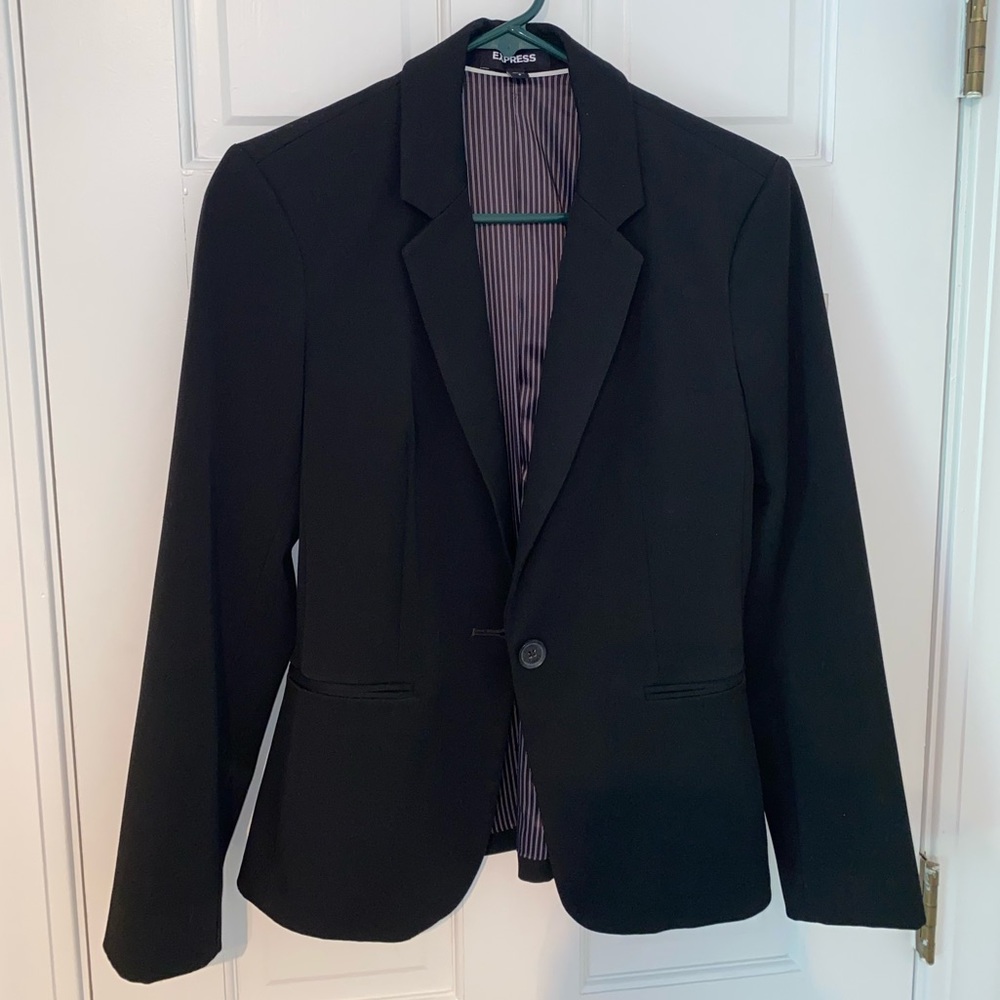 Express Black Blazer, Size 08